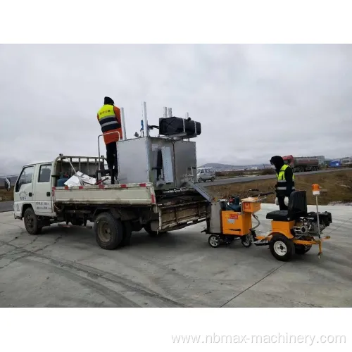 Melt Thermoplastic Paint Highway Road Line Marking Machine